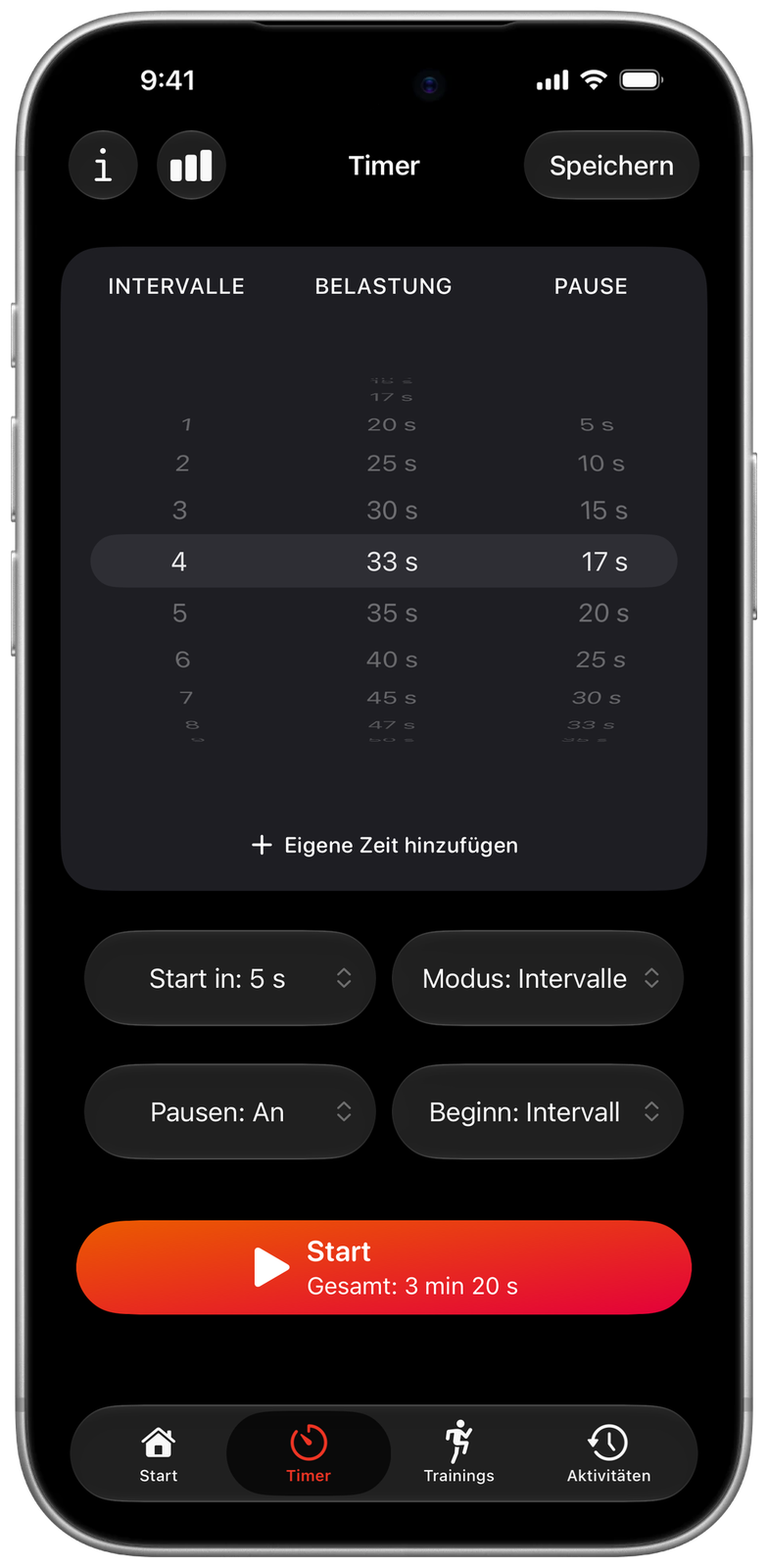 Ares-Timer im Design Ares Red